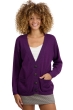 Baby Alpakawolle kaschmir pullover damen strickjacken cardigan toulouse violett 4xl